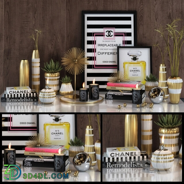 Decorative set - Chanel decorative set