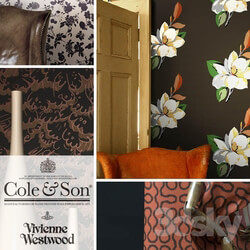 Wall covering - Wallpaper of Son_ _ Cole collection of Vivienne Westwood 