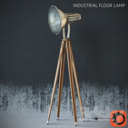 Floor lamp - Industrial floor lamp 