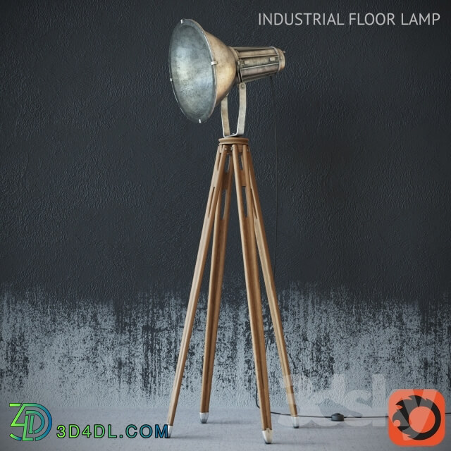 Floor lamp - Industrial floor lamp