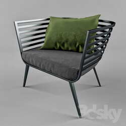 Arm chair - Exterior modern armchair 