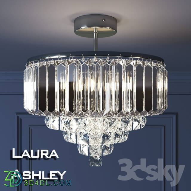 Ceiling light - Chandelier VIENNA CRYSTAL REGULAR _Laura Ashley_