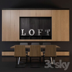 Other - dining suite plus TV panel 