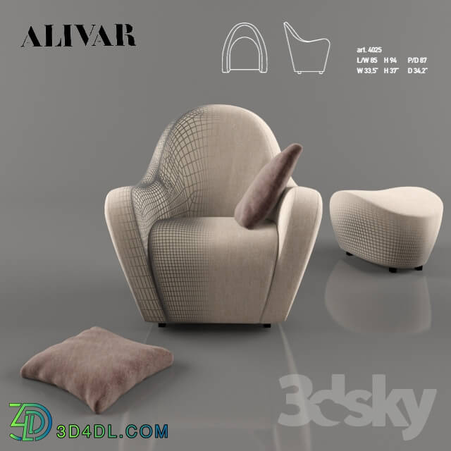 Arm chair - Alivar chair Fortuna