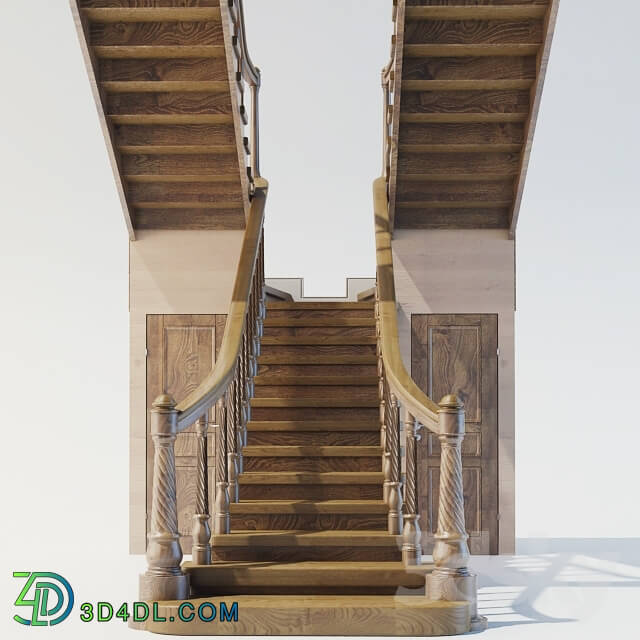 Staircase - wooden staircase