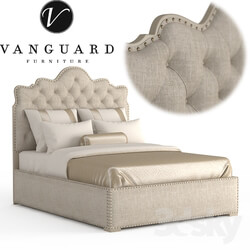 Bed - Vanguard Furniture _ Flora Queen Bed 