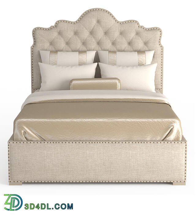 Bed - Vanguard Furniture _ Flora Queen Bed