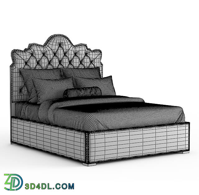 Bed - Vanguard Furniture _ Flora Queen Bed
