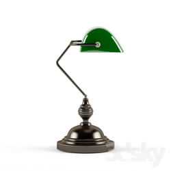 Table lamp - LAURIE LUMIERE LAMPE DE BUREAU 60 W - BANKER 