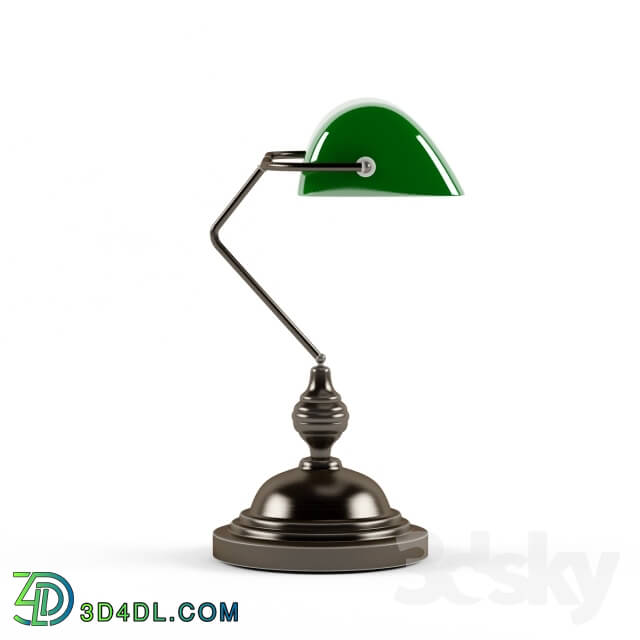 Table lamp - LAURIE LUMIERE LAMPE DE BUREAU 60 W - BANKER