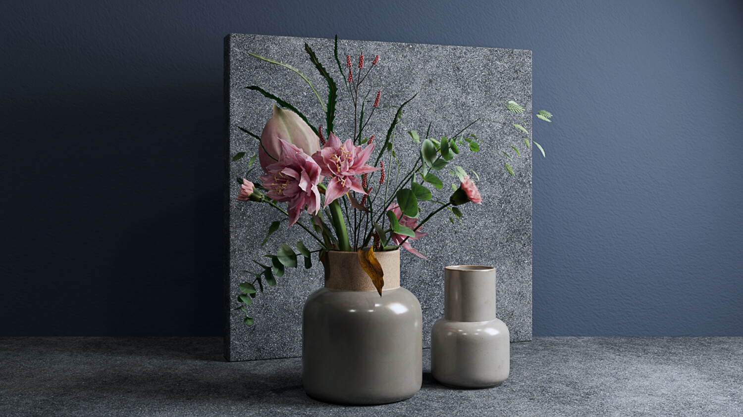 Maxtree-Interior Vol01 Fritz Hansen Earthenware Jar Vase