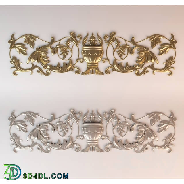 Decorative plaster - Fretwork