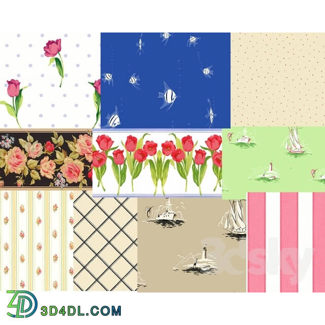 Wall covering - KT Ameri _Spring Valley_