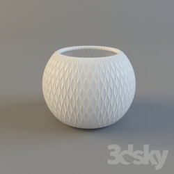 Vase - Cyan Design _ Honeycomb Bowl 