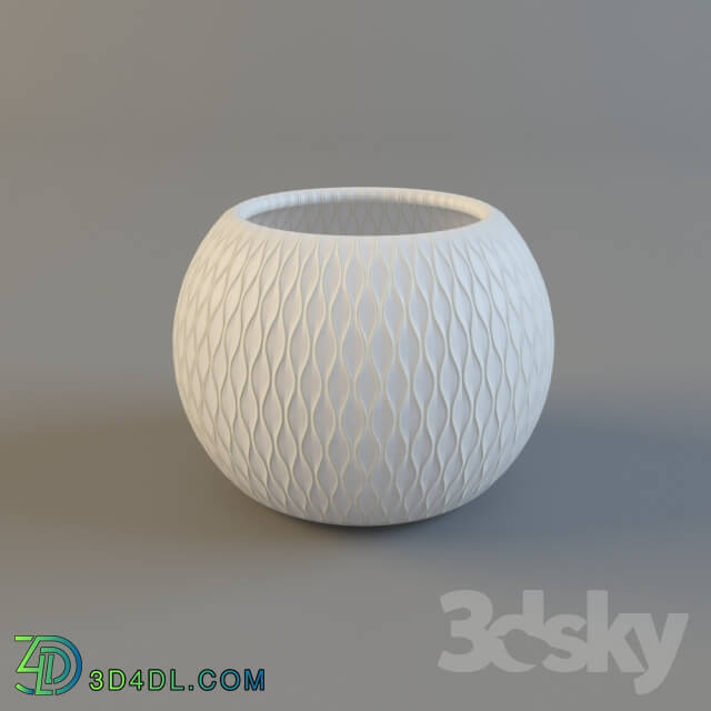 Vase - Cyan Design _ Honeycomb Bowl