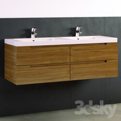 Wash basin - Villeroy _amp_ Bosh double bowl washbasin 