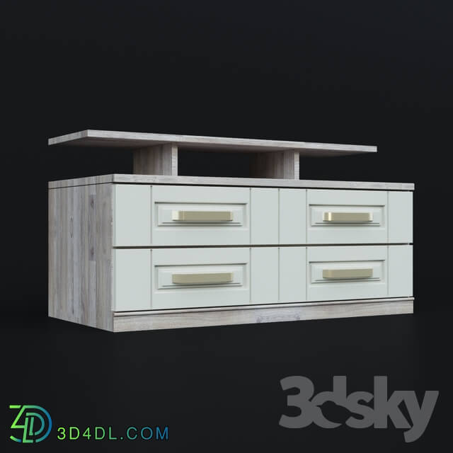 Sideboard _ Chest of drawer - TV stand for TV Provence