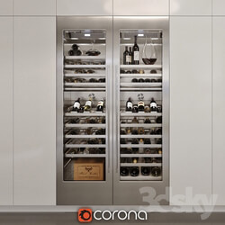 Kitchen appliance - Refrigerator for wine gaggenau rw 464 