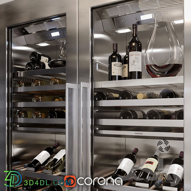 Kitchen appliance - Refrigerator for wine gaggenau rw 464