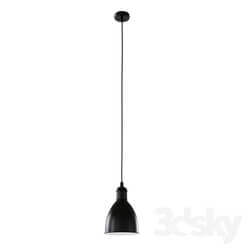 Ceiling light - 49464 Suspension PRIDDY_ 1х60W _E27__ Ø155_ steel_ black 