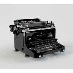 Miscellaneous - Mercedes Typewriter 