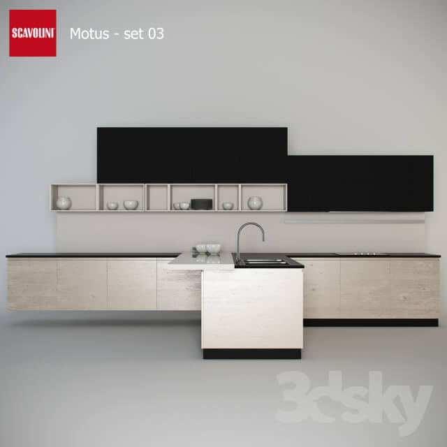 Kitchen - Kitchen Scavolini - Motus set 3