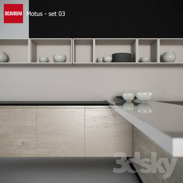 Kitchen - Kitchen Scavolini - Motus set 3