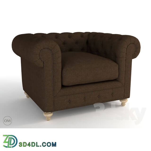 Arm chair - Cigar club armchair 7841-0001-2
