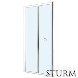 Shower - Shower door to STURM Astra niche 