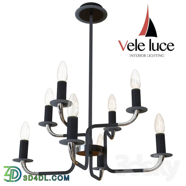 Ceiling light - Suspended chandelier Vele Luce Artistico VL1682L08