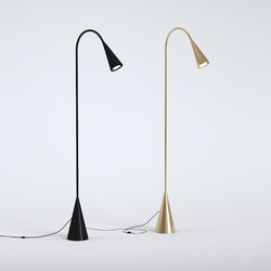 Floor lamp - Black _ Bronze Floor Lamp 