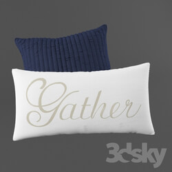 Pillows - Attell Gather Lumbar Pillow by Alcott Hill 