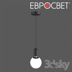 Ceiling light - OHM Suspension lamp Eurosvet 50151_1 black Bubble 
