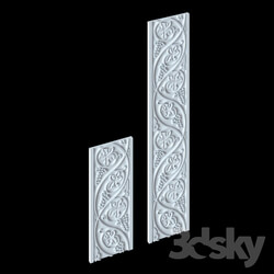 Decorative plaster - Afrasiab Panels 06 