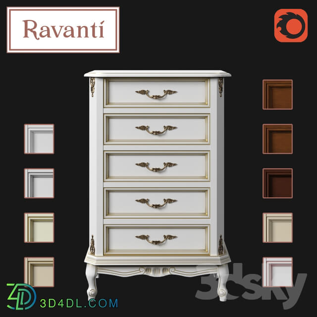 Sideboard _ Chest of drawer - OM Ravanti - Cabinet with five drawers _2