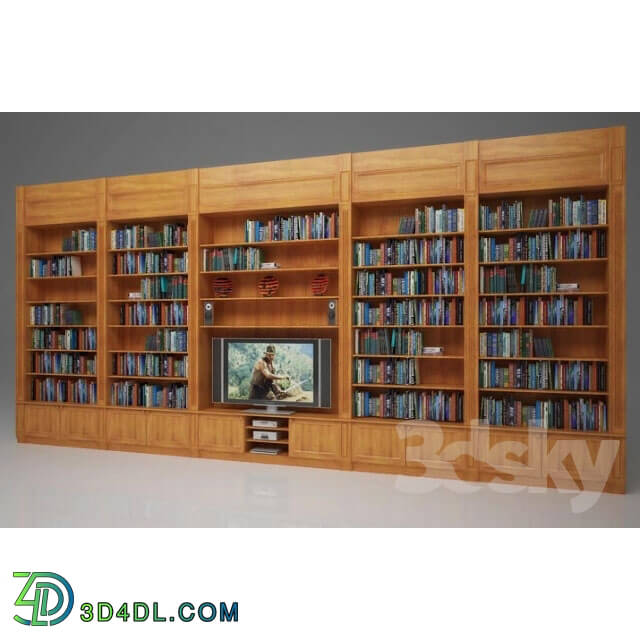 Wardrobe _ Display cabinets - Biblioteka