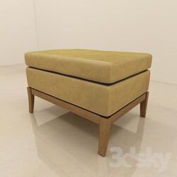 Other soft seating - Leather Pouf 