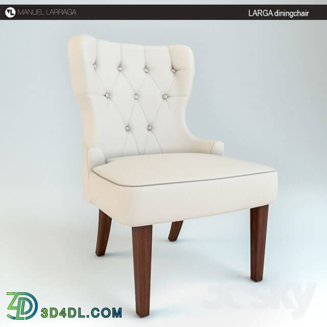 Arm chair - Manuel Larraga LARGA diningchair