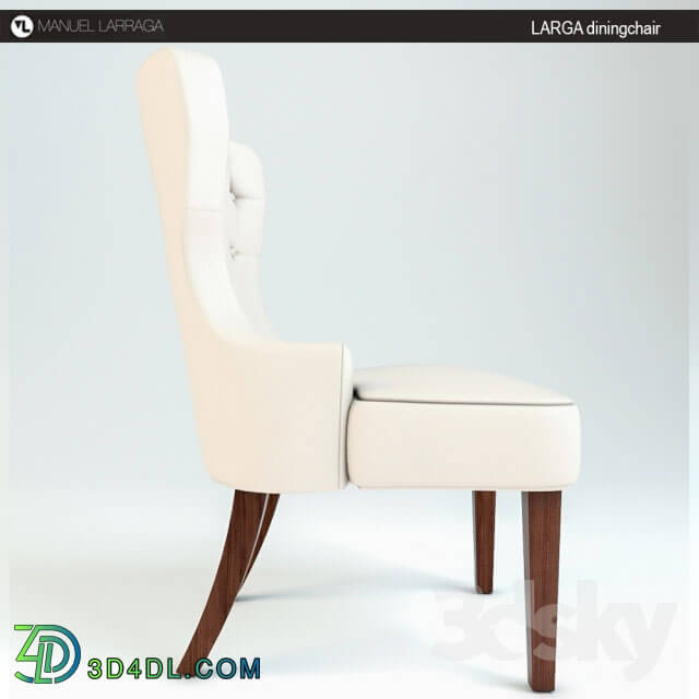 Arm chair - Manuel Larraga LARGA diningchair