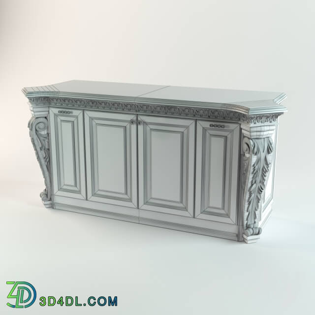 Sideboard _ Chest of drawer - Classical Nightstand