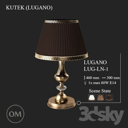Table lamp - KUTEK _LUGANO_ LUG-LN-1 