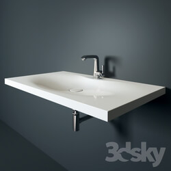 Wash basin - Sink and faucet Bravat Waterfall F173107C 