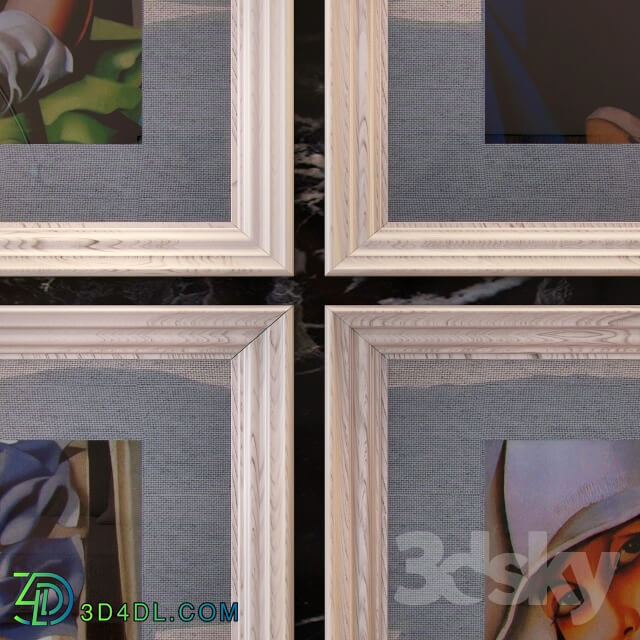 Frame - A series of paintings Tamara de Lempicka