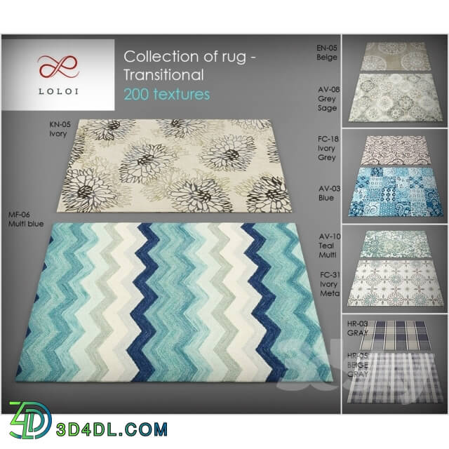 Carpets - Loloi rugs Collection of 3