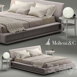 Bed - Bed BEDS CLIP molteni 
