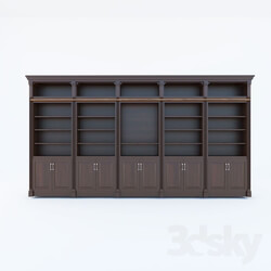 Wardrobe _ Display cabinets - Victorian Library cabinet 