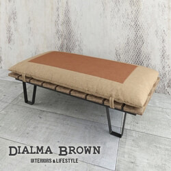 Other soft seating - Dialma Brown bench 