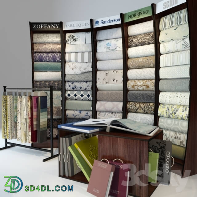 Shop - for the store to sell wallpaper and fabrics
