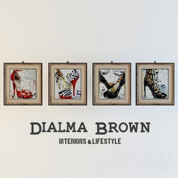 Frame - Posters Dialma Brown 