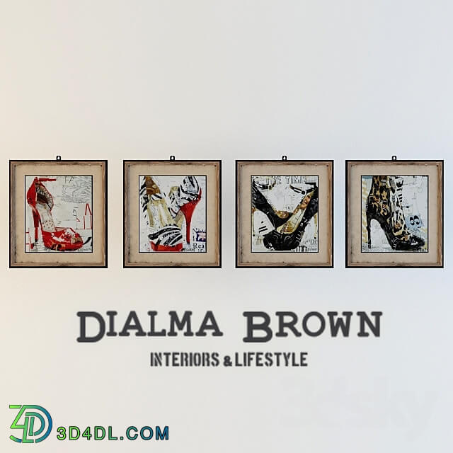 Frame - Posters Dialma Brown